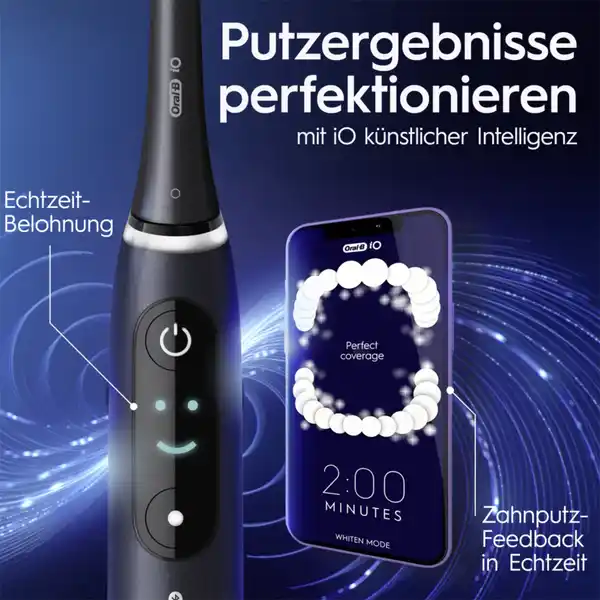 iO Series Elektrische Zahnbürste 8N Black Onyx