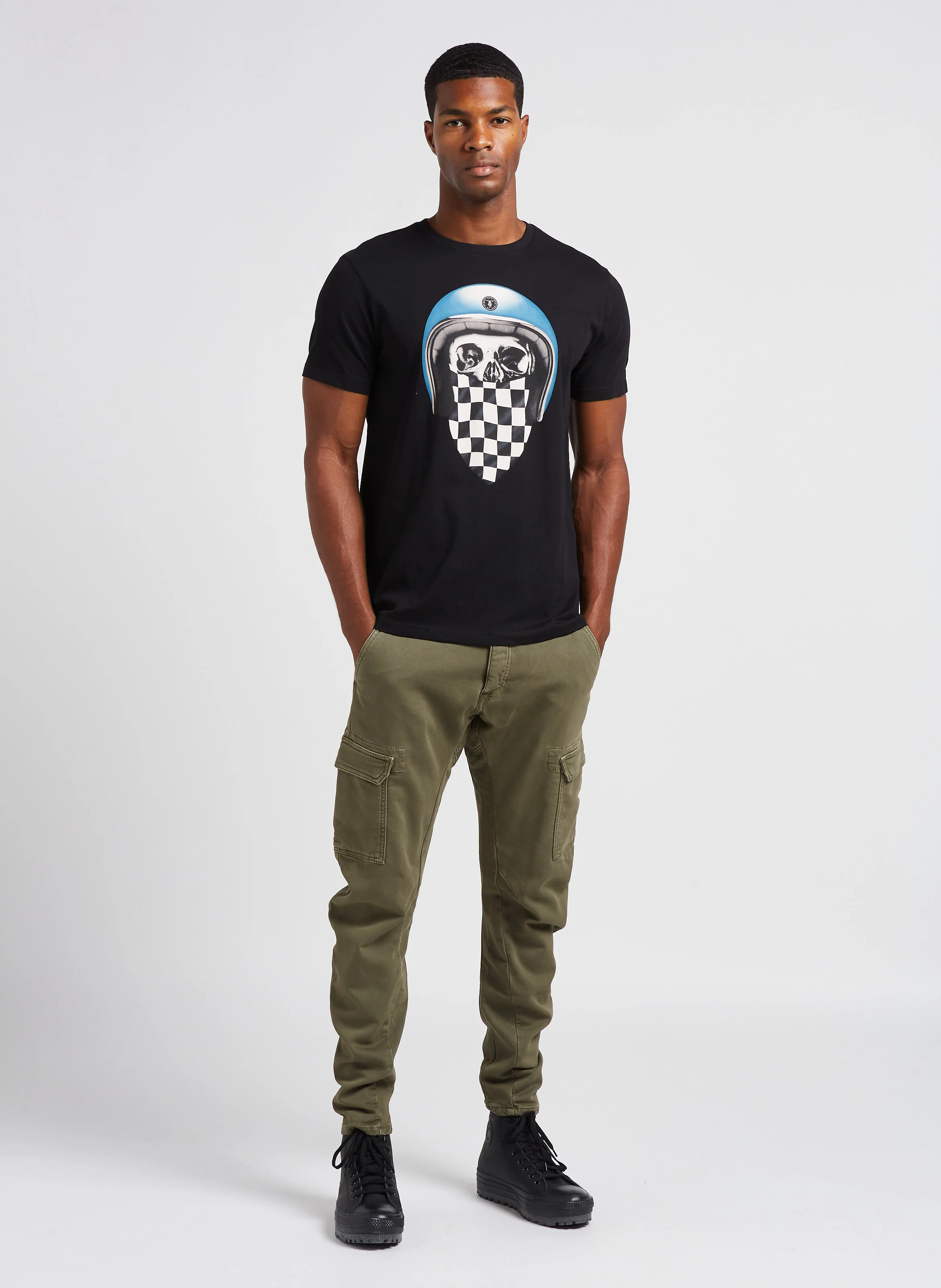 KOGE - Pantalon poches multiples en coton| Vert