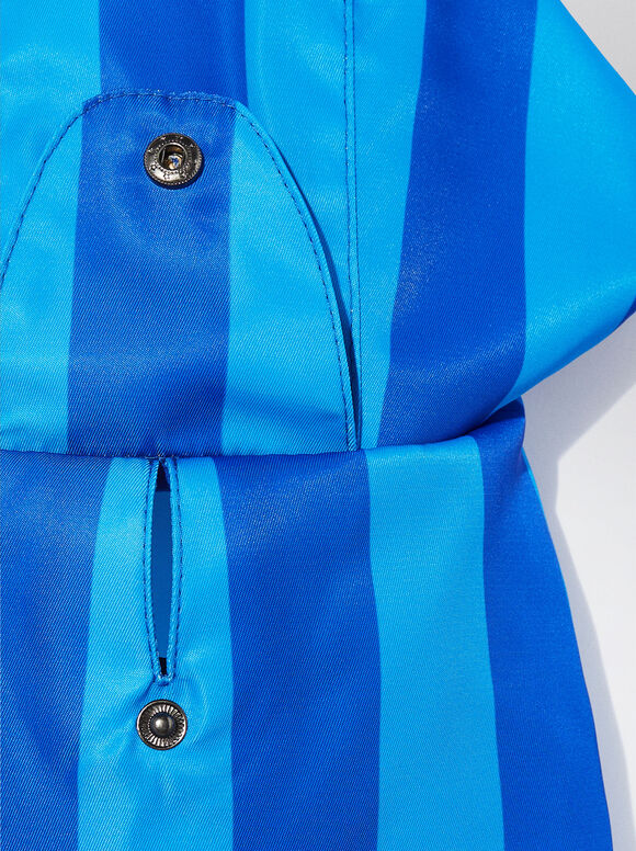 Chubasquero Personalizable Para Perros - Azul
