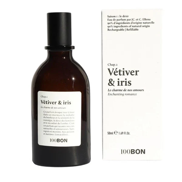 100 BON Eau de Parfum Vétivier & Iris 50 ml