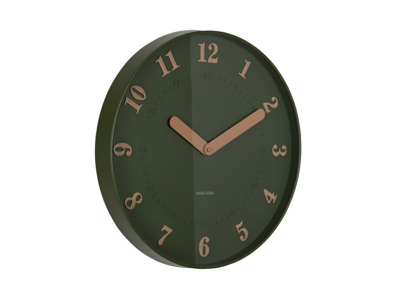 Wall Clock Amena KA6083BK Black