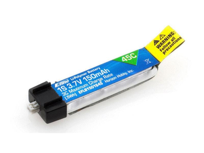 E-flite RC-Akku LiPo 150 mAh 3.7 V 45C Zu E-Flite UMX-Modellen und Blade Micro-Helis