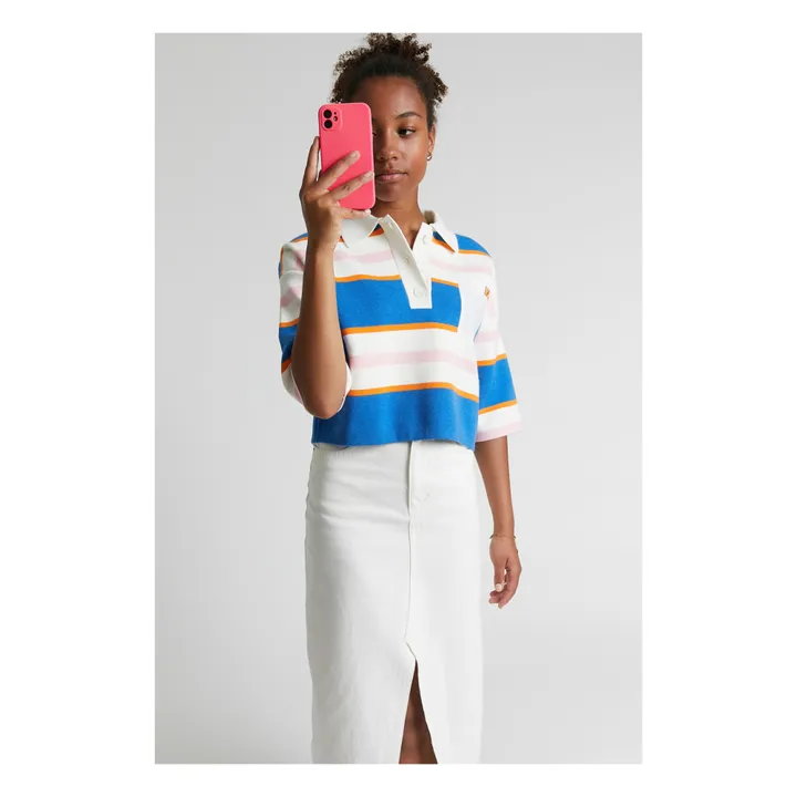 Indee Polo Court Palaos Maille | Bleu marine