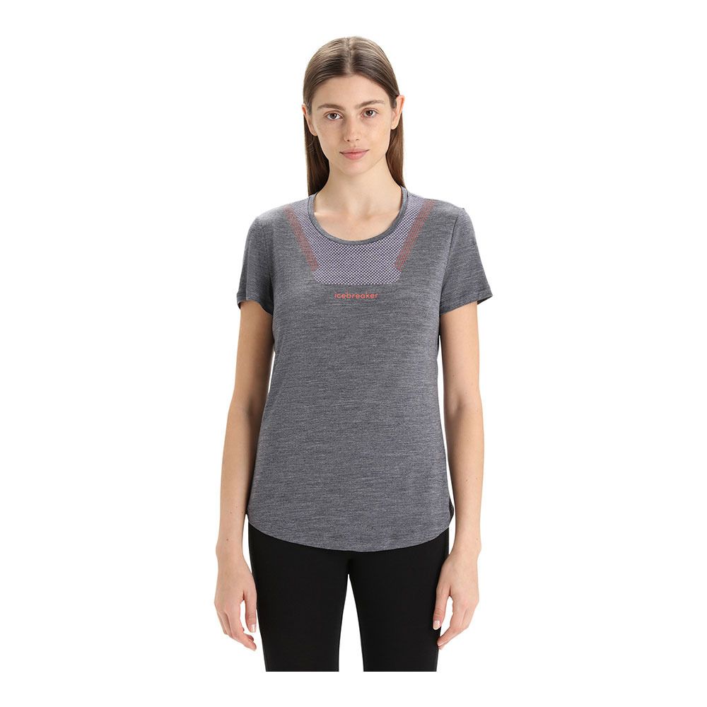 Icebreaker SPHERE II - Tee-shirt Femme midnight hthr