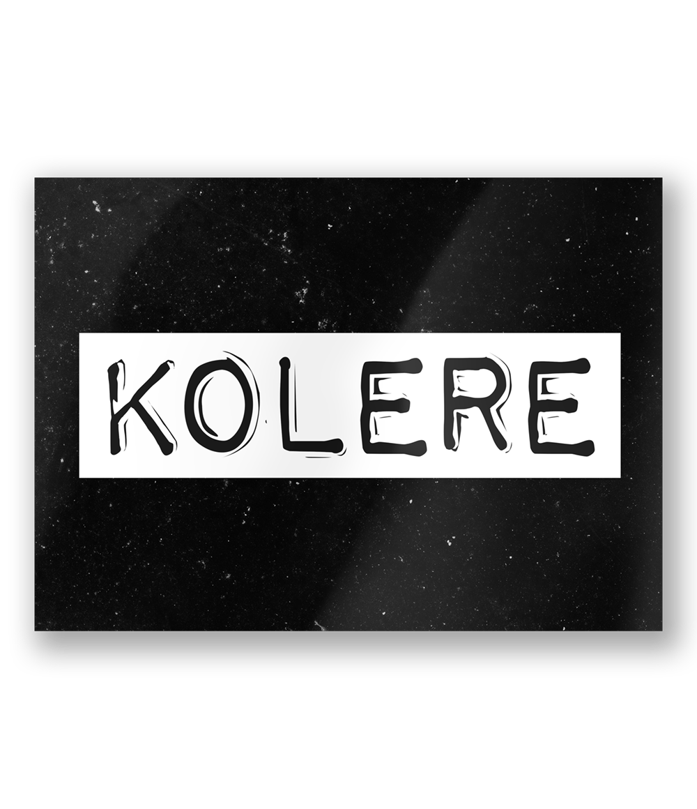 Wenskaart Kolere 15cm