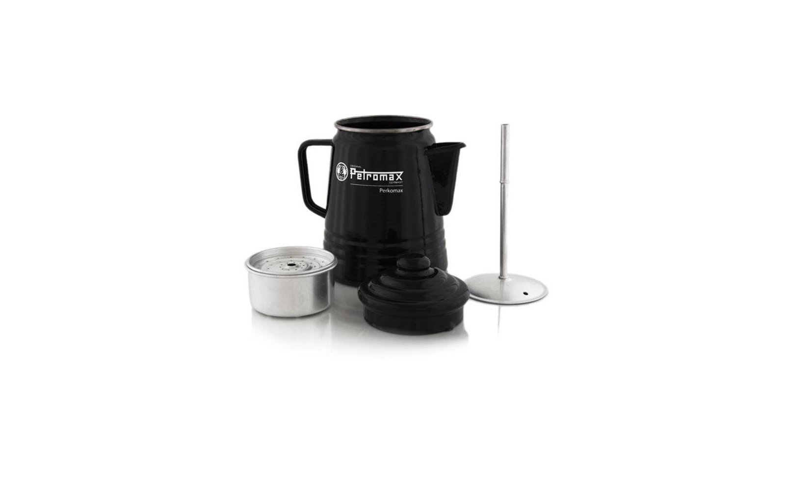 Petromax Perkomax Tee und Kaffeebereiter Perkolator 1,3 Liter schwarz