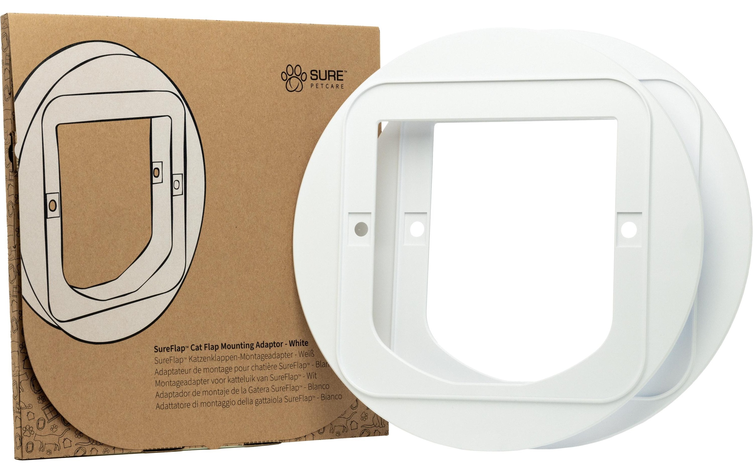 Sureflap Katzenklappe »Montageadapter für Glas«