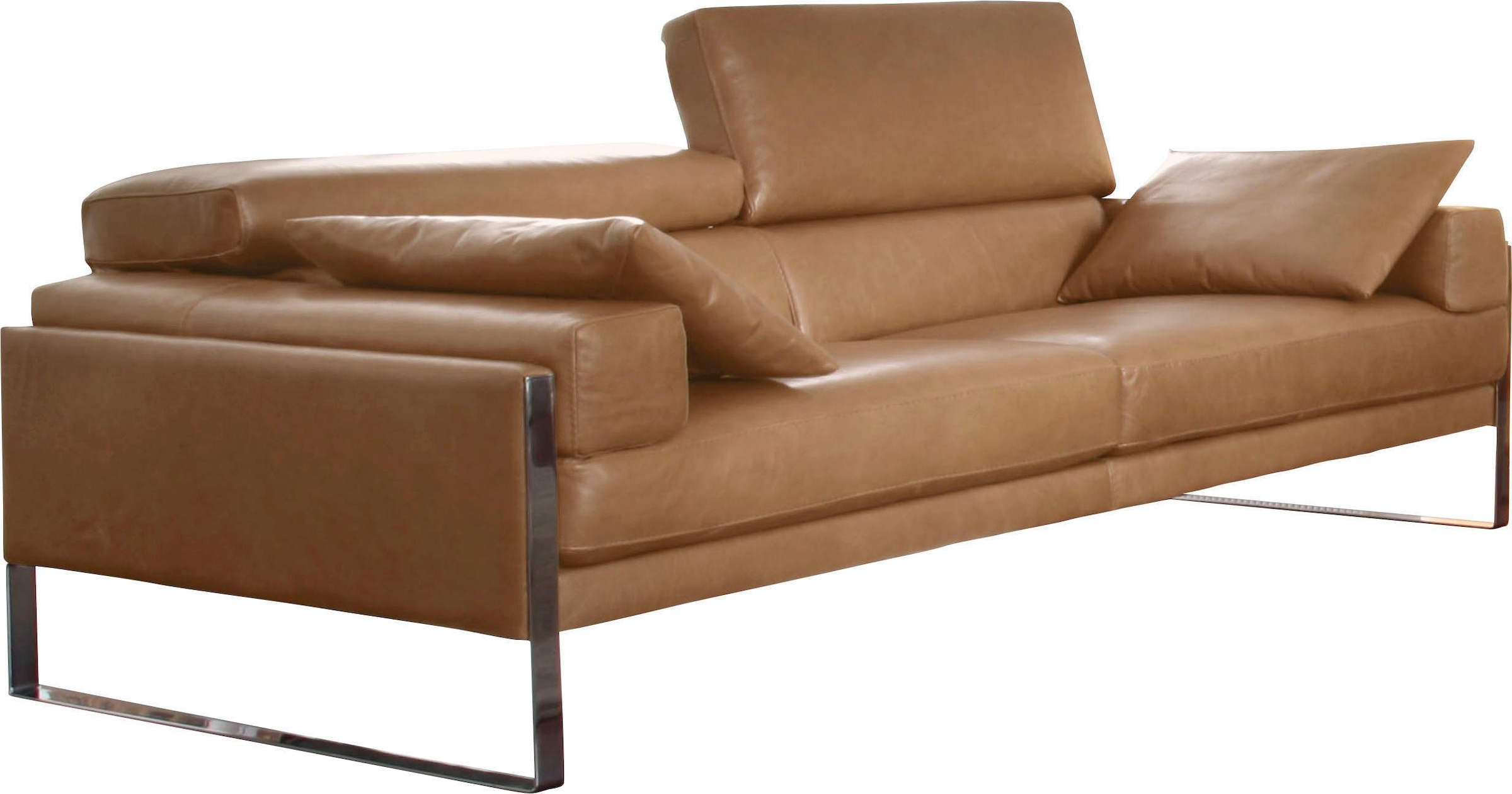CALIA ITALIA 3-Sitzer »Romeo, Designsofa der Extraklasse mit tollem Sitzkomfort« und erstklassigem Lederbezug