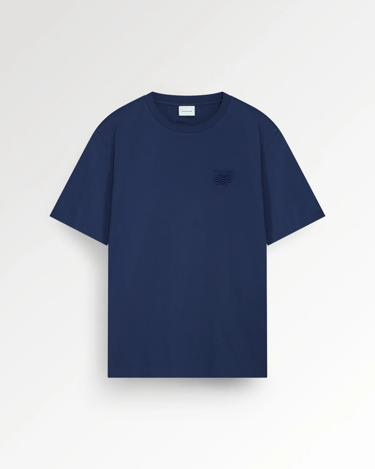 T-shirt Embroidered Knot Navy