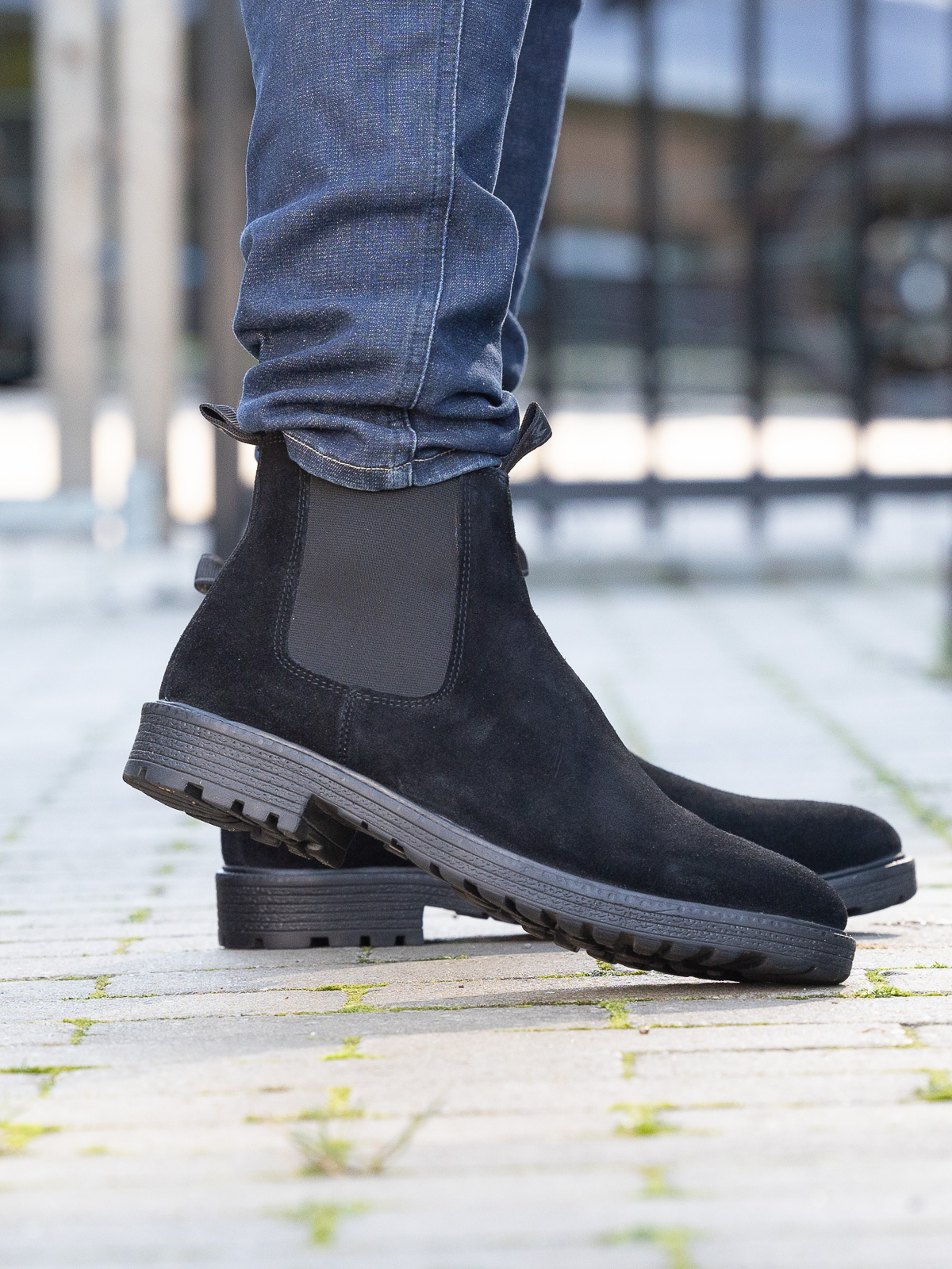 Jean Paul - Mondi Suede Black - Trapes Sko