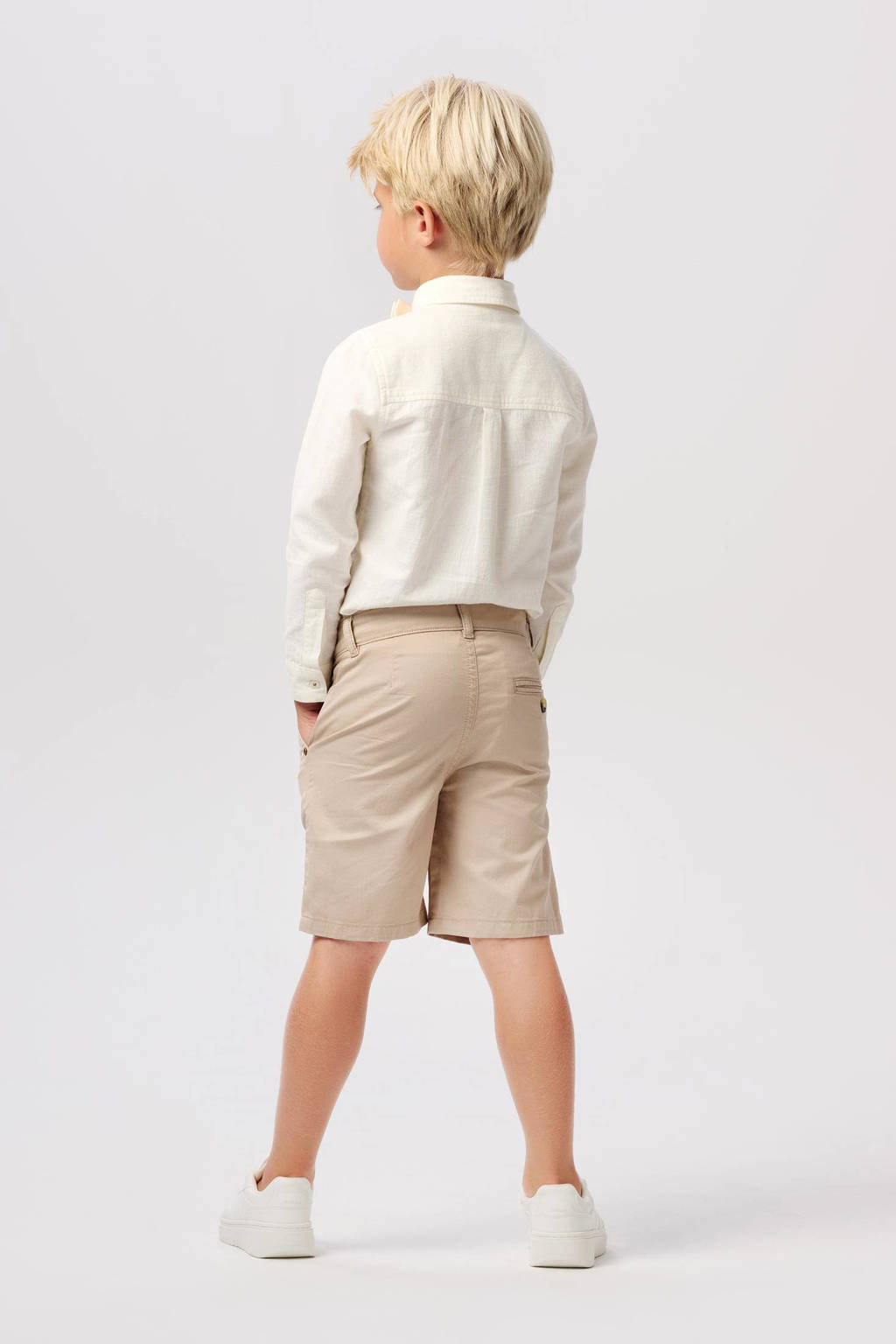 Noppies regular fit chino short Daleville beige