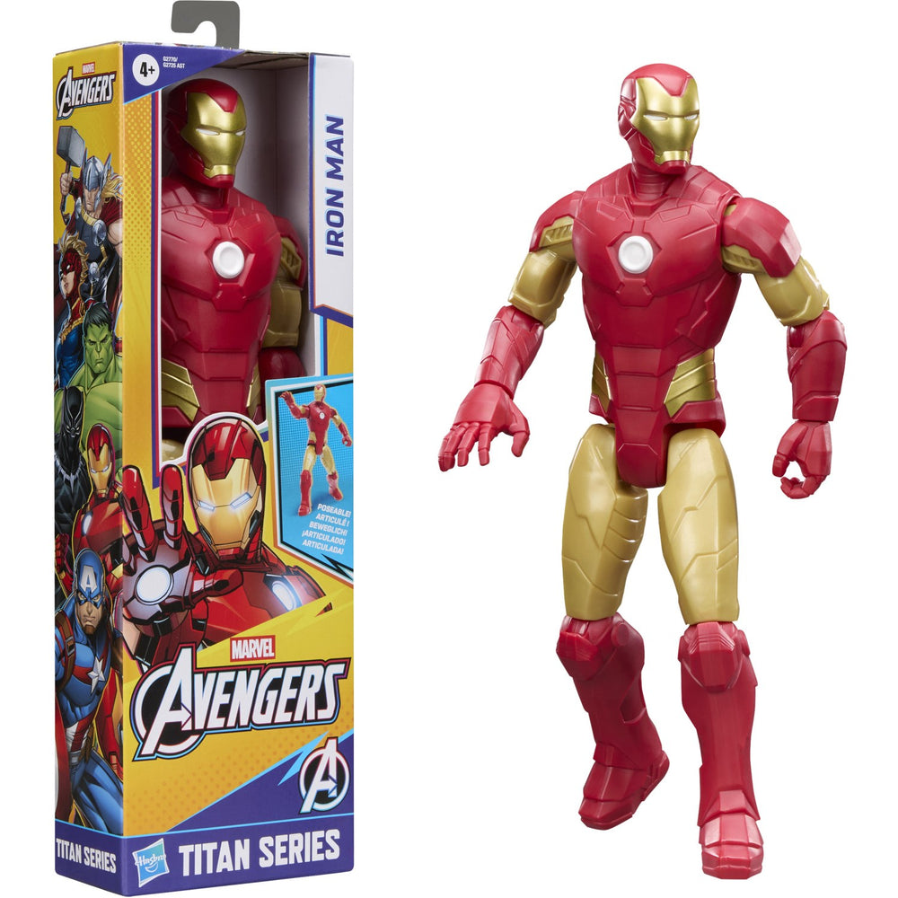Køb Marvel Avengers Titan Figur 30 Cm V2 Iron Man