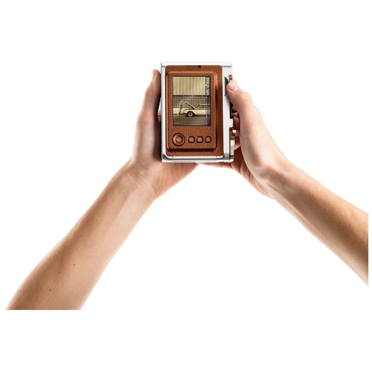 Fujifilm Instax Mini Evo camera (brun)