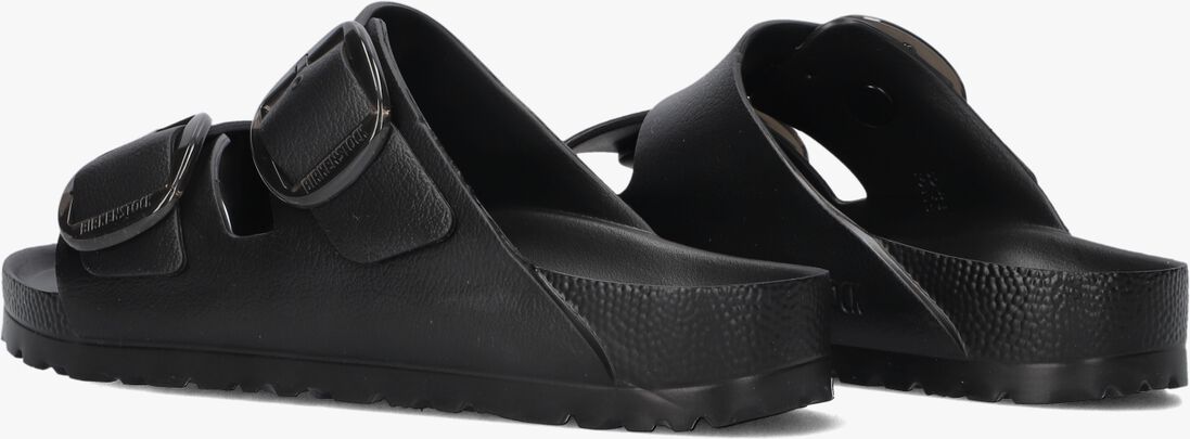 zwarte birkenstock teenslippers arizona big buckle eva eva