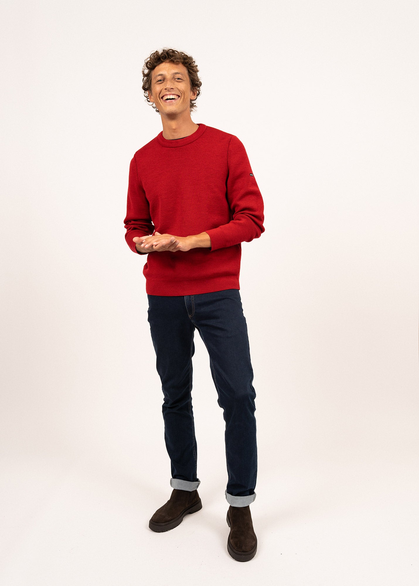Pull col rond Locronan