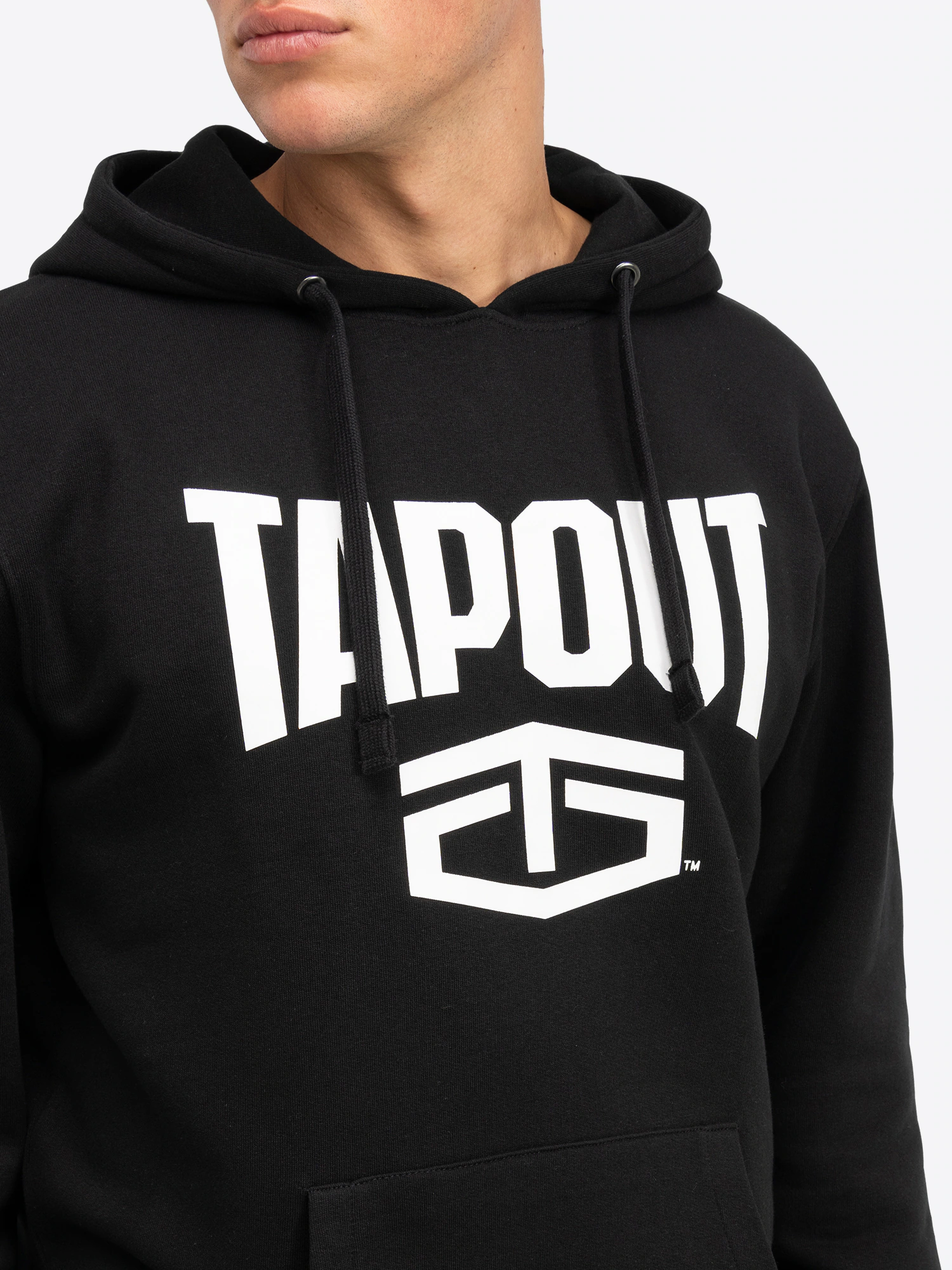 Tapout Herren Kapuzensweatshirt normale Passform ACTIVE BASIC HOODIE