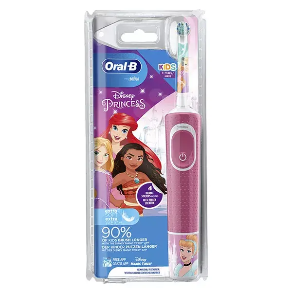 Escova de dentes elétrica Oral-B Kids Princess +3 anos