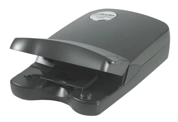 Reflecta CrystalScan 7200, 24,3 x 36,5 mm, 48 Bit, Film/slide scanner, CCD, A4, A4 (Kun engelsk manual)