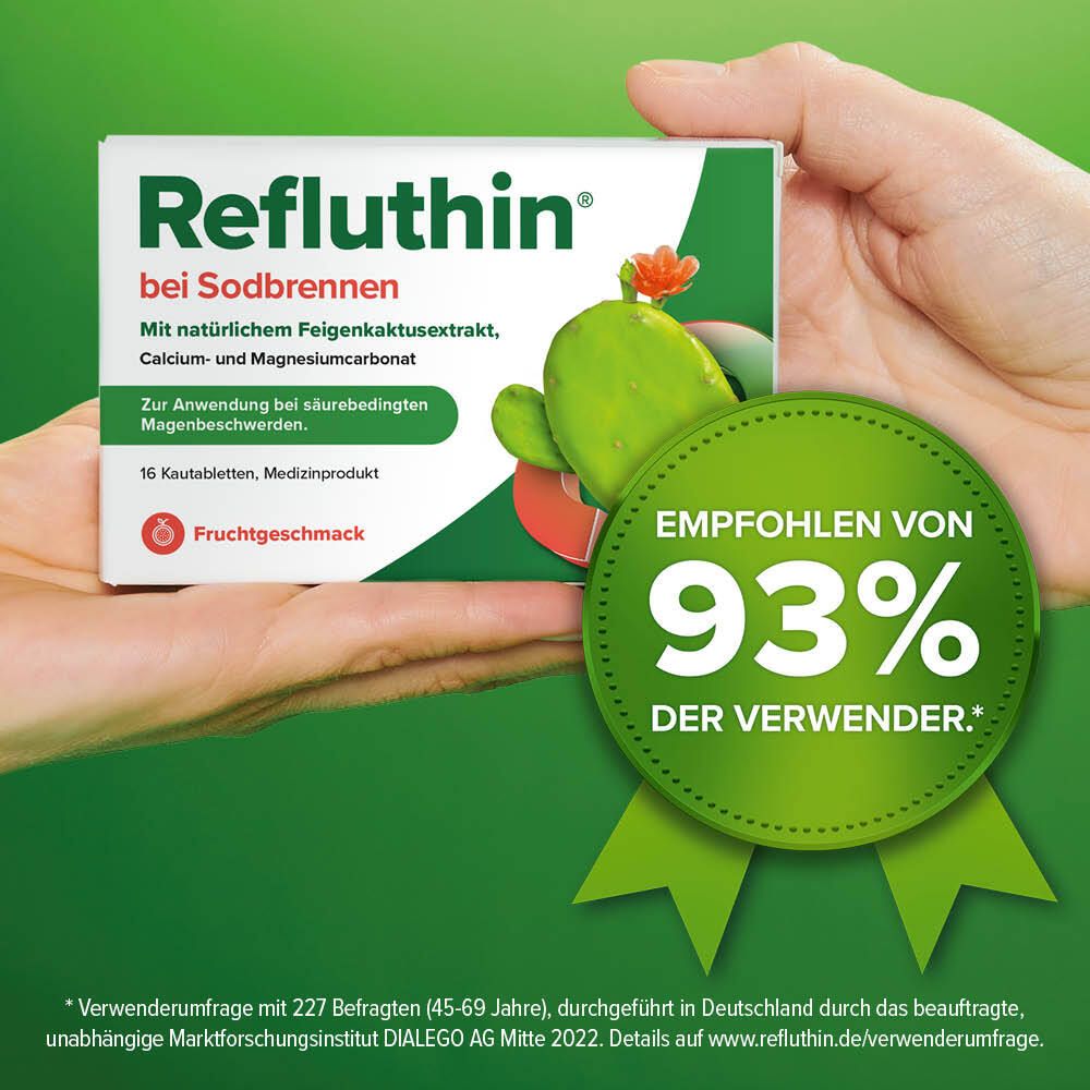 Refluthin® bei Sodbrennen Frucht