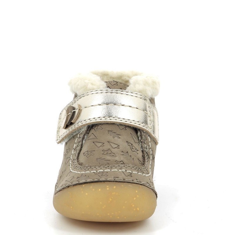 Kickers Kickers So Schuss Fourrées Taupe