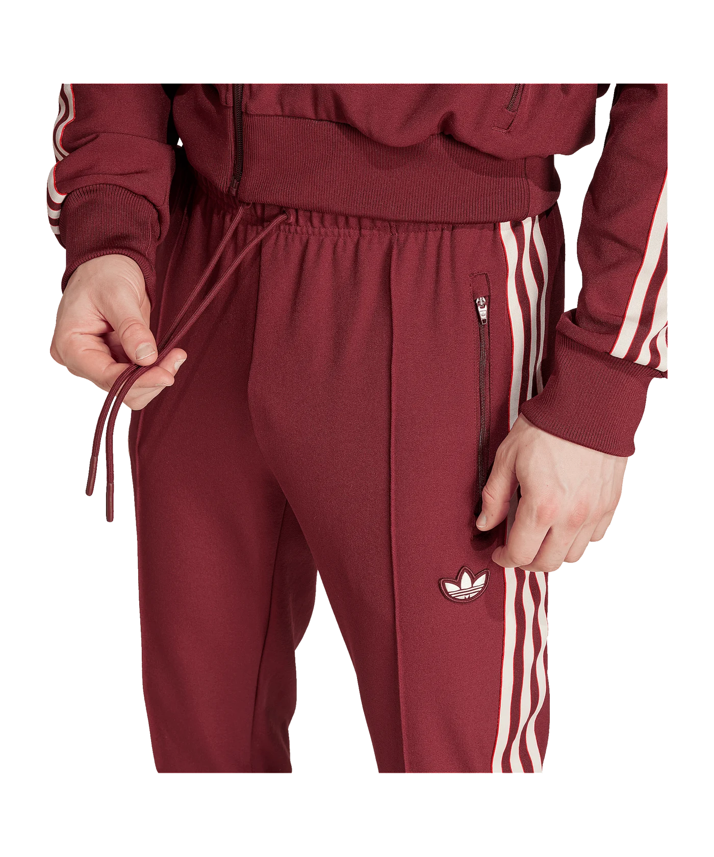 adidas FC Bayern München Terrace Icon Trainingshose Rot
