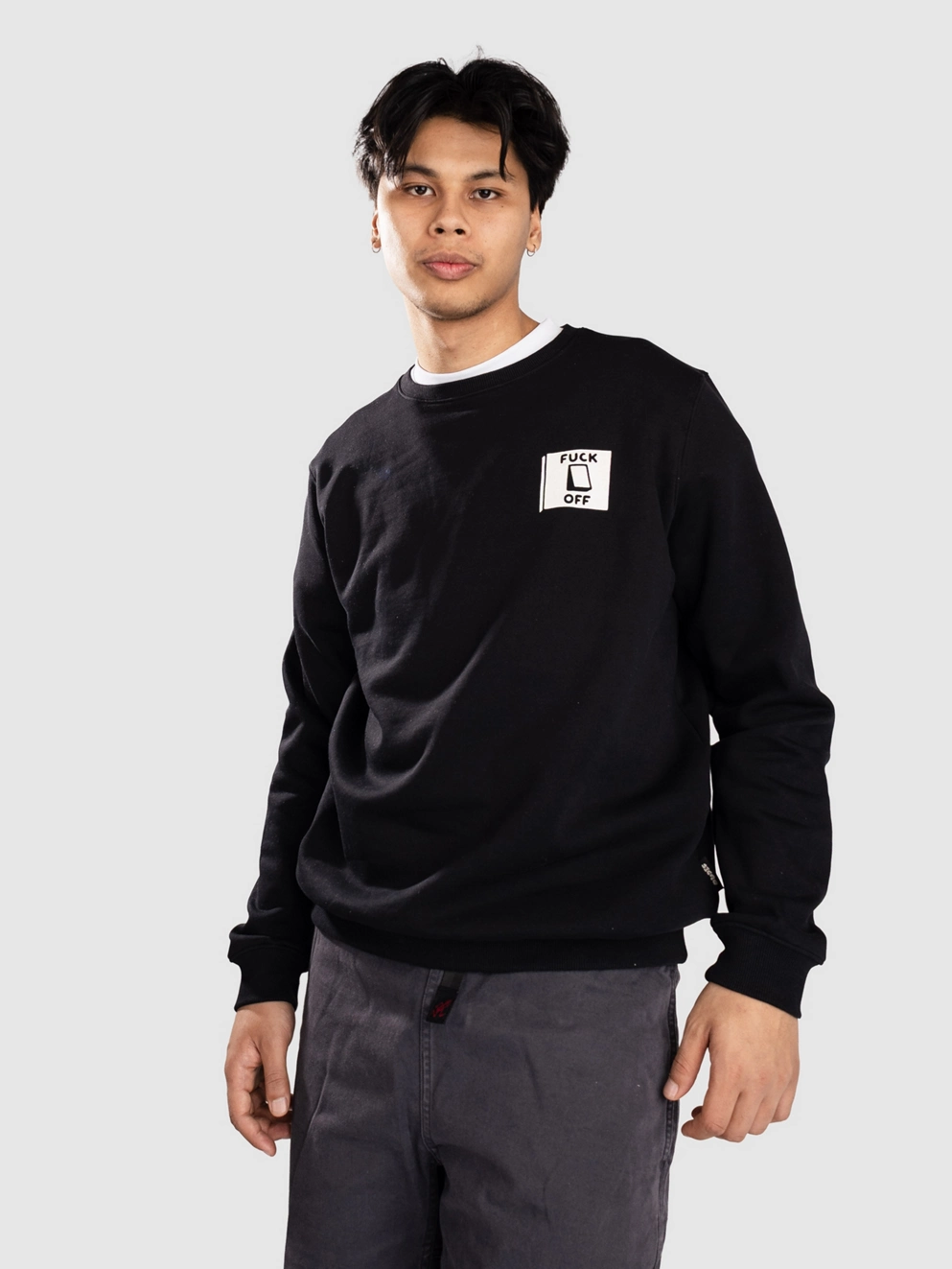 The Dudes Switch Classic Sweater black