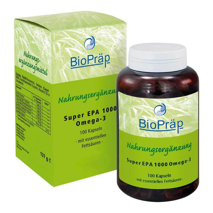 Super EPA 1000 Omega 3 Kapseln, 100 St