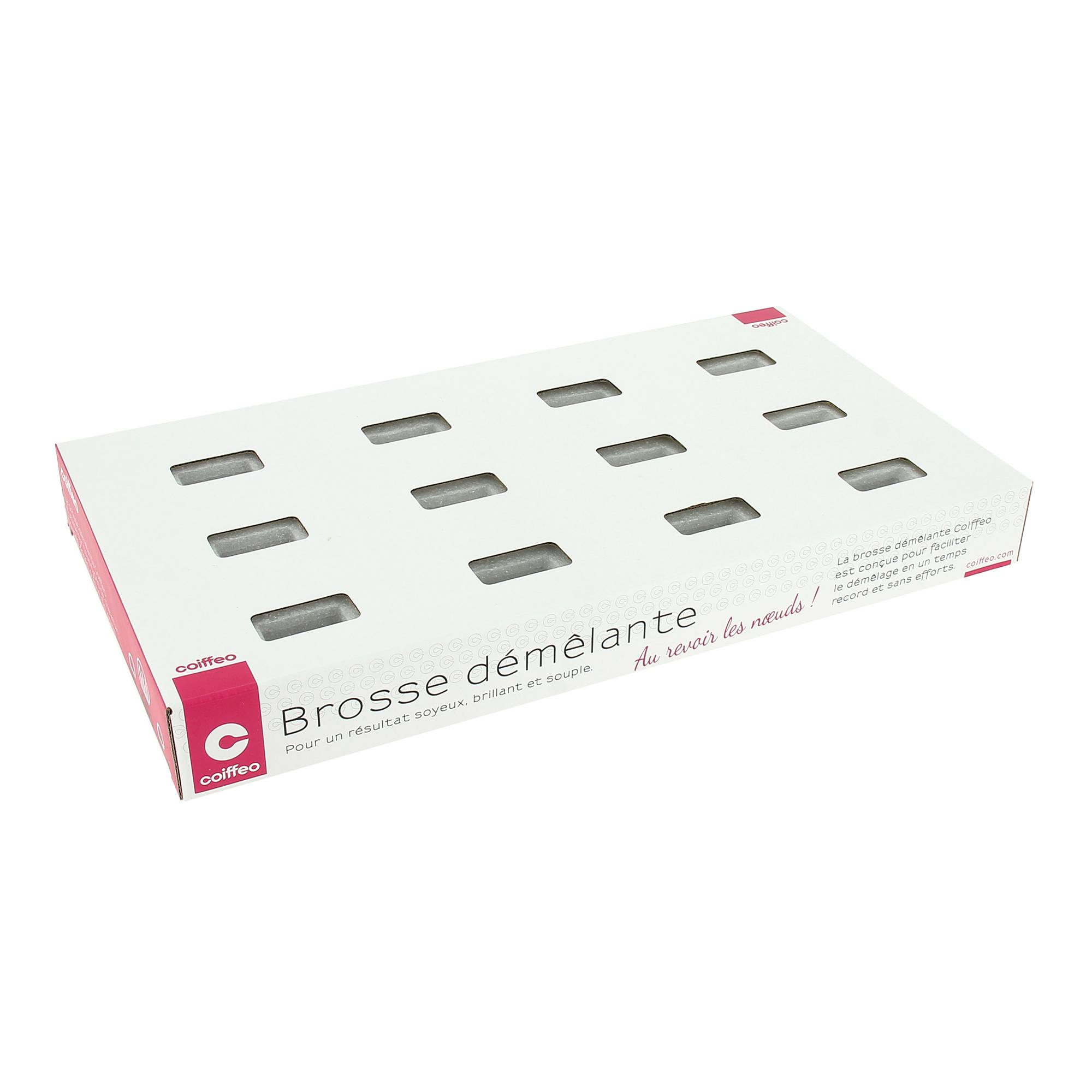 Présentoir brosses démêlantes (12 emplacements vides)