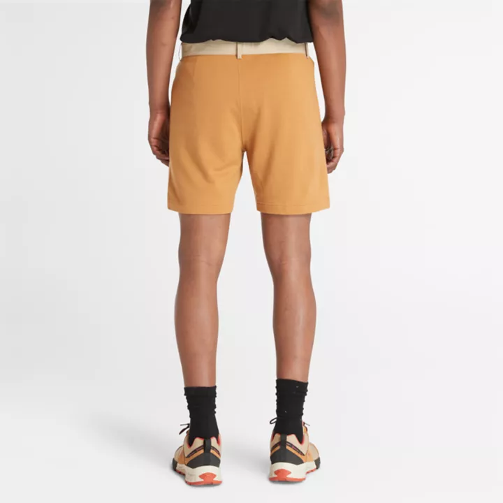 Short chino Timberland x Icebreaker en tissu éponge de laine mérinos pour homme en jaune