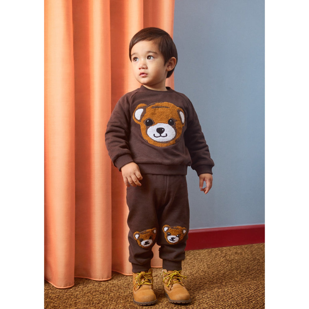 Køb Molo Dark Cocoa Disc Sweatshirt