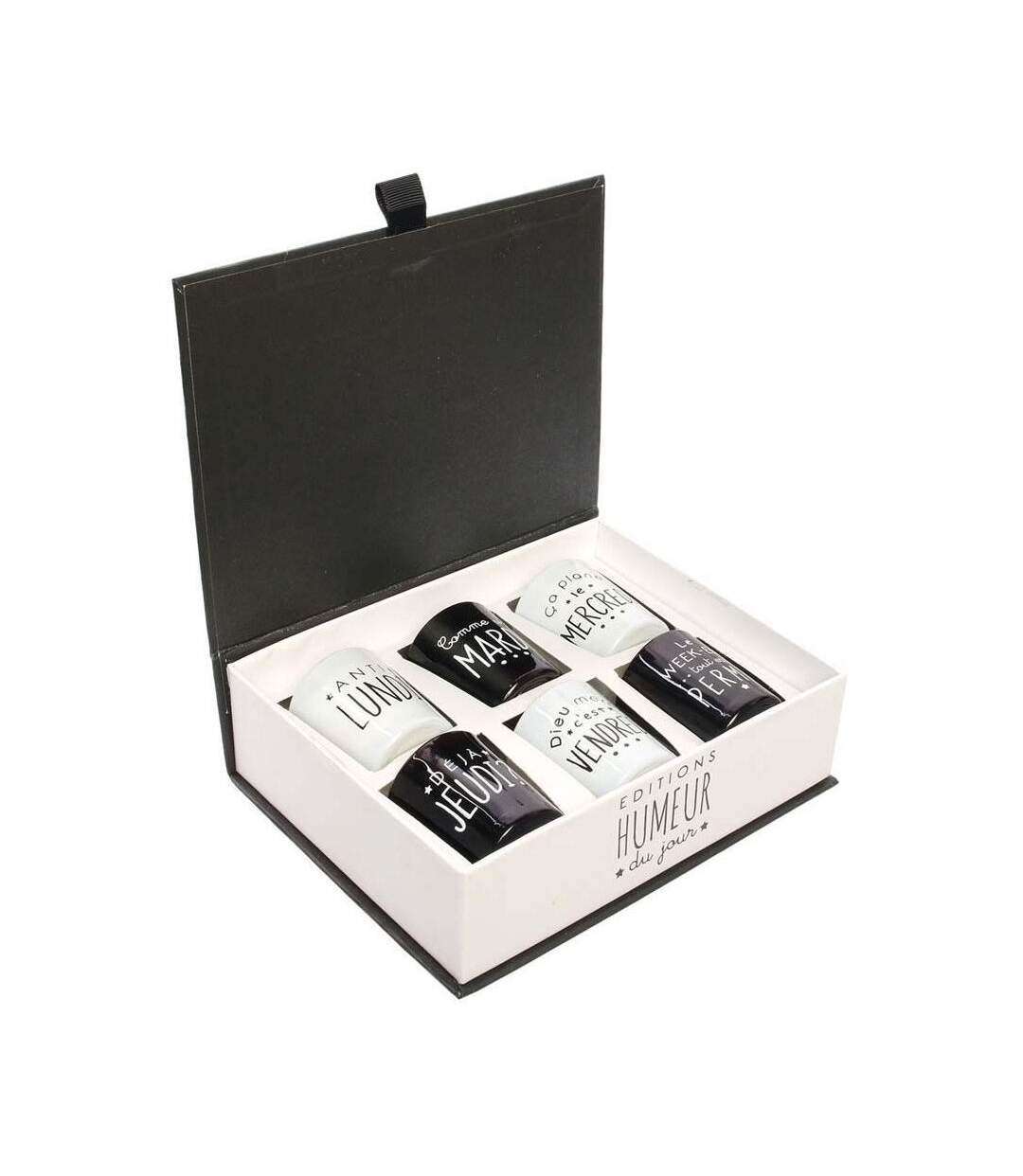 Coffret 6 bougies Humeur du jour