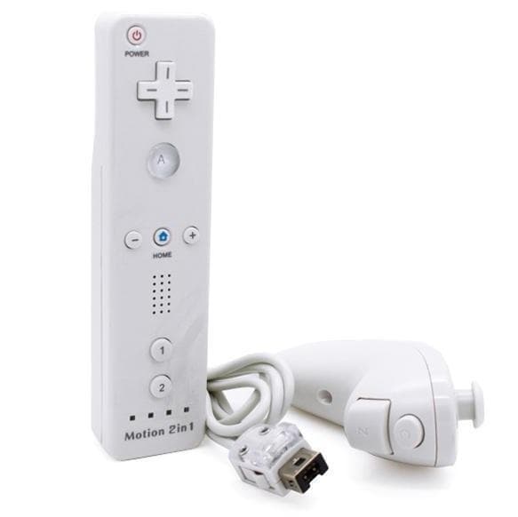Kompatibel med Wii & Wii U Controller Set Motion Plus Bulk Pink
