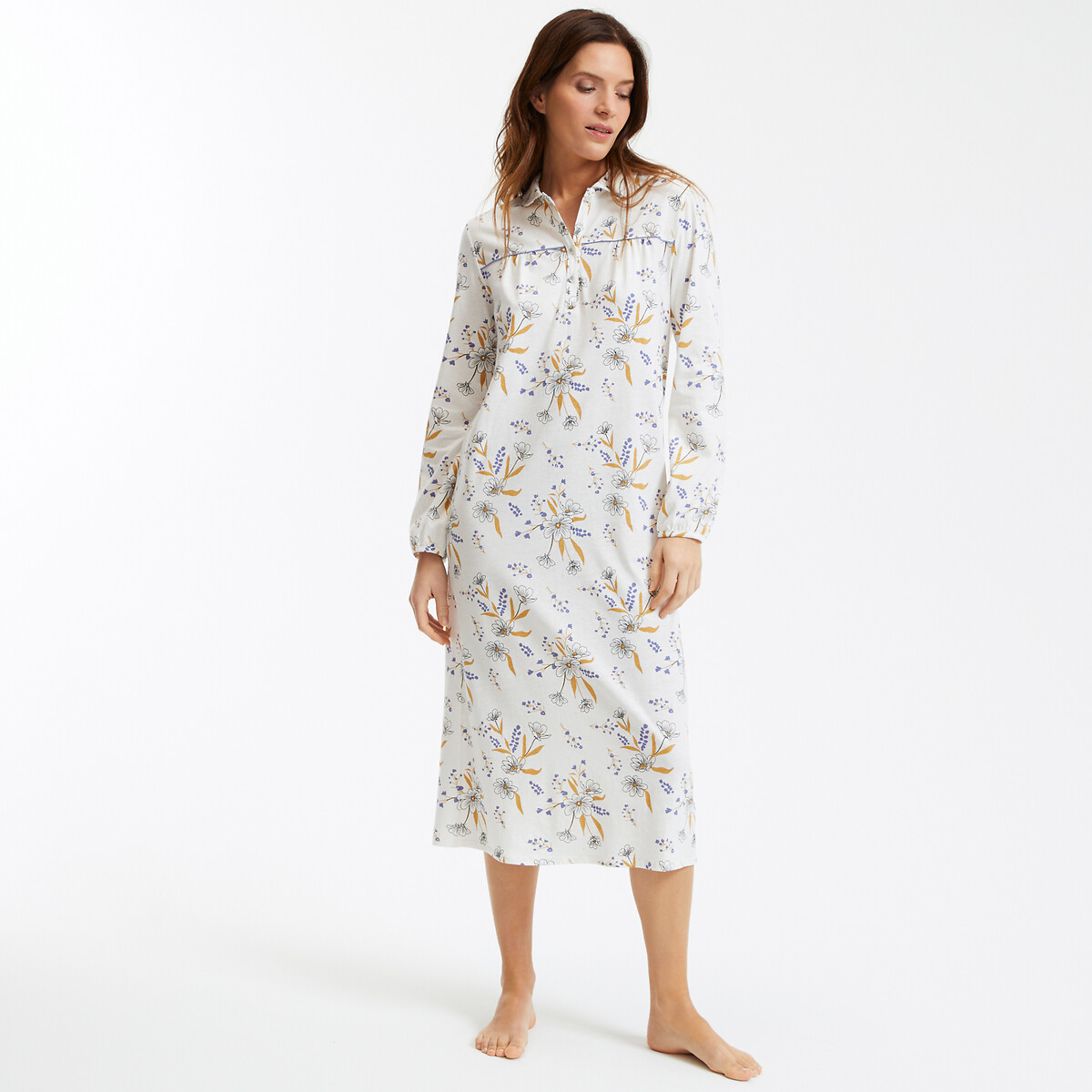 ANNE WEYBURN<br>Camisola estampada, malha de algodão