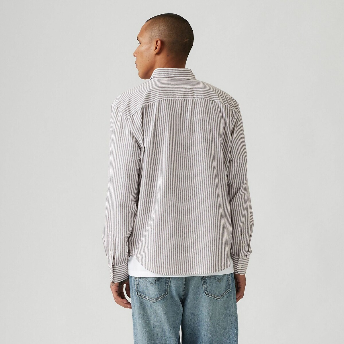 LEVI'S<br>Bainha Oxford Relaxada com botão kraag