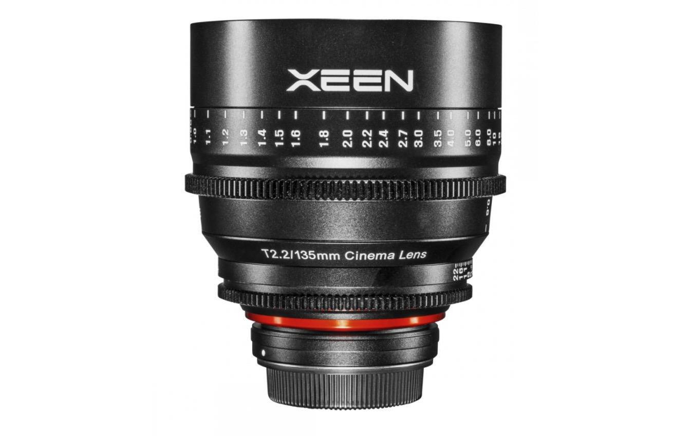 Festbrennweite XEEN 135mm T/2.2 FF Cine – Arri PL<br>Hochwertig verarbeitetes Festbrennweitenobjekitv