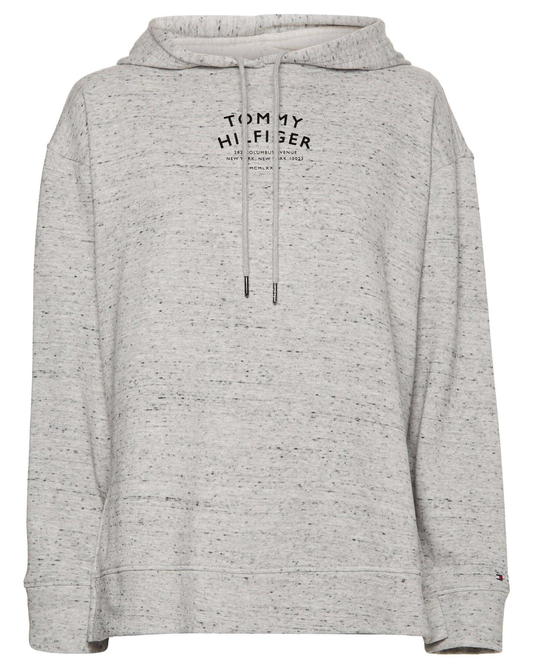 Tommy Hilfiger| Damen Sweatshirt RELAXED TEXT FLOCK PRINT HOODIE