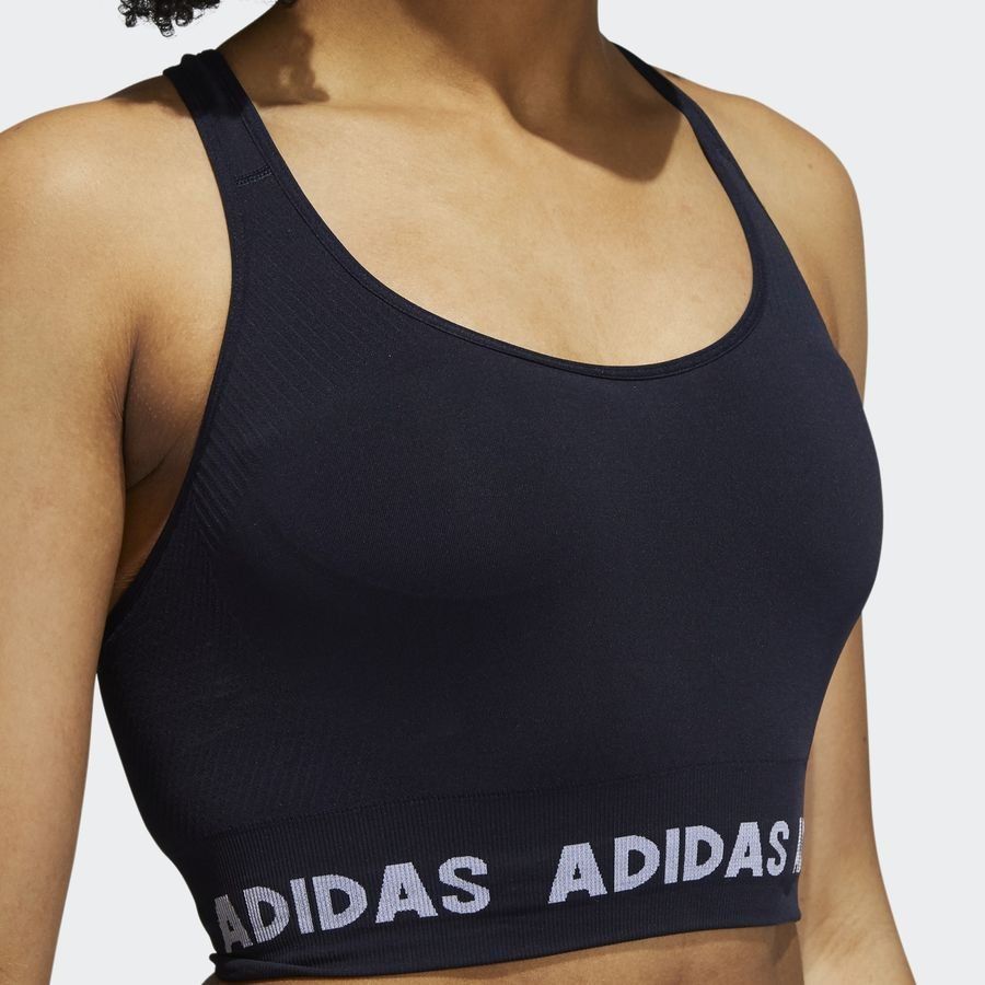 adidas Brassière Aeroknit - Bleu Marine Femme