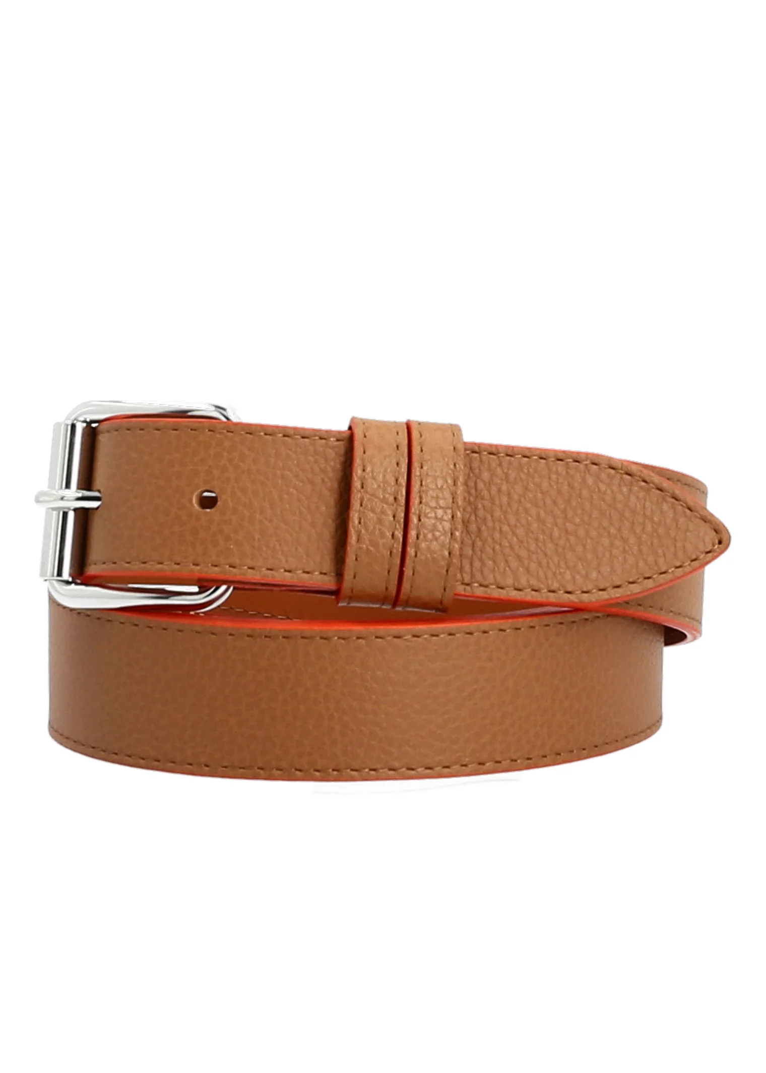 CEINTURE WILLOWS BICOLORE CAMEL