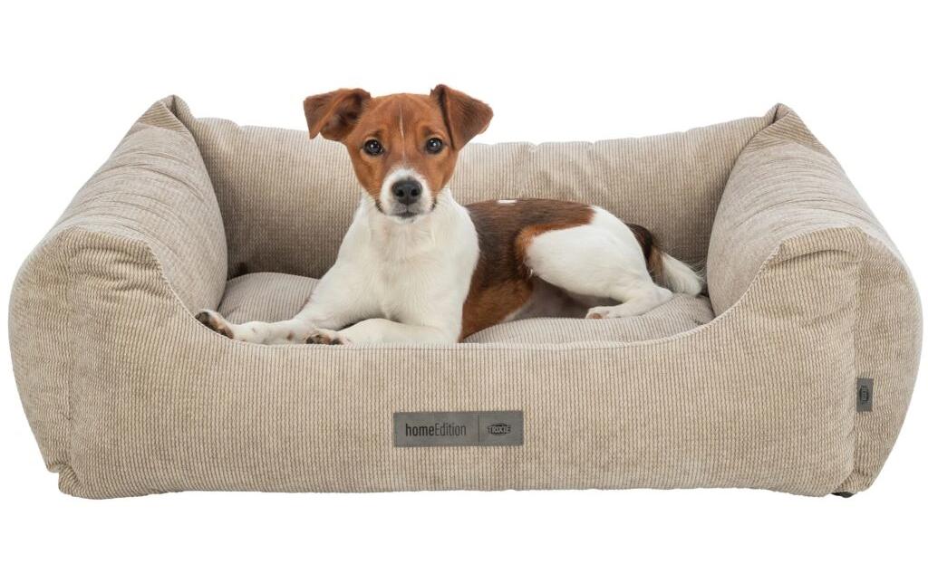 Hunde-Bett Matteo, 60 cm x 50 cm, HellbraunHundeschlafplatz