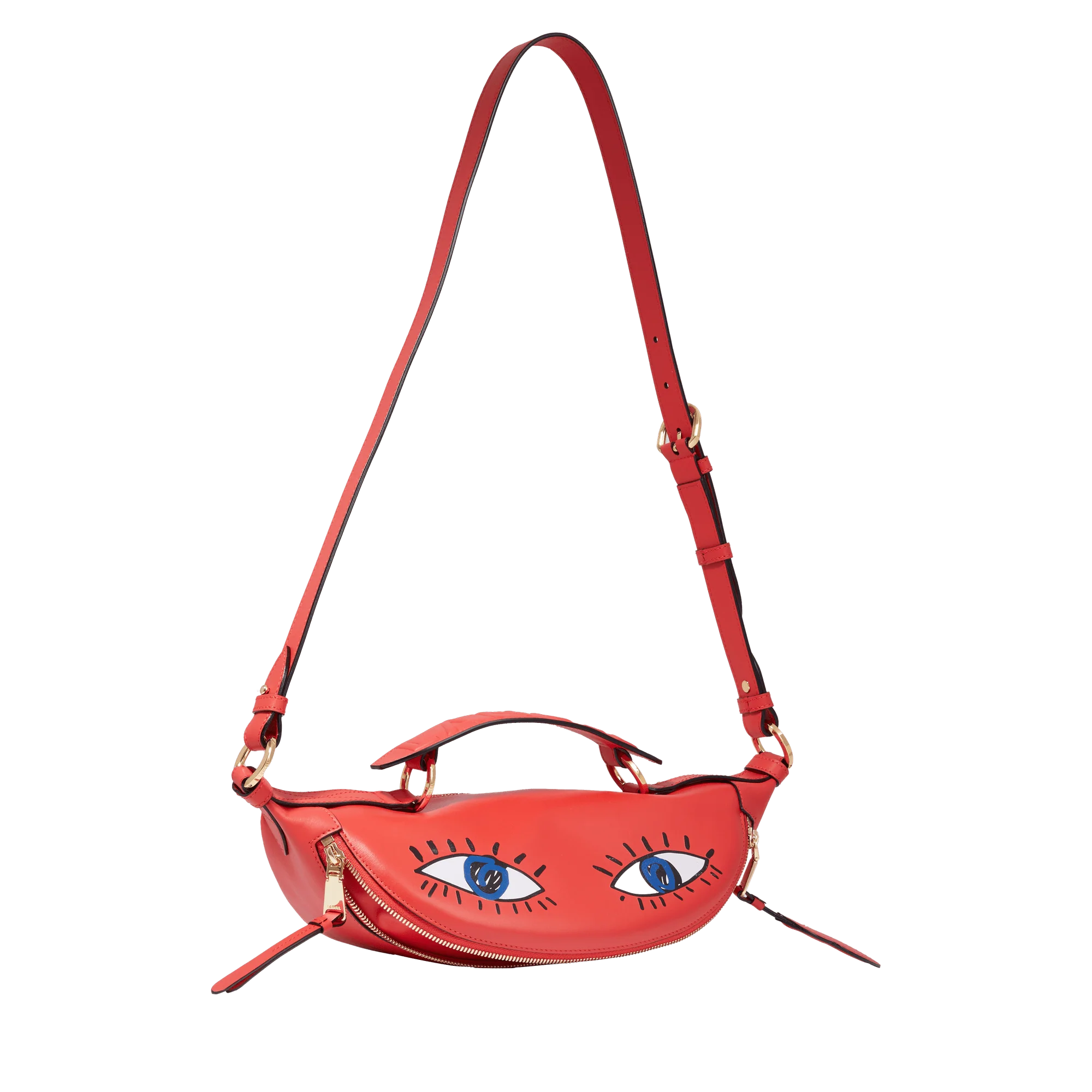 Sac porté croisé S Origami de Lancel-Multico Tomate
