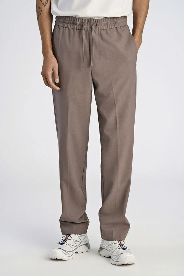 Lindbergh Relaxed fit pants Sand