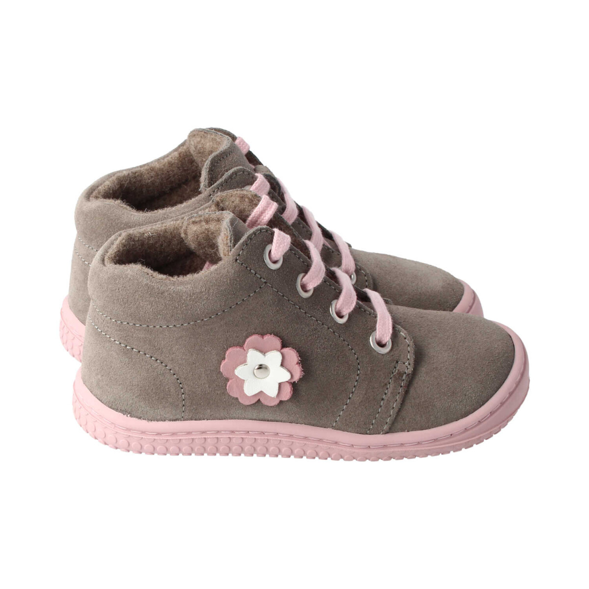 ML4011-F36 stone GECK velours fleece laces Weite/M
