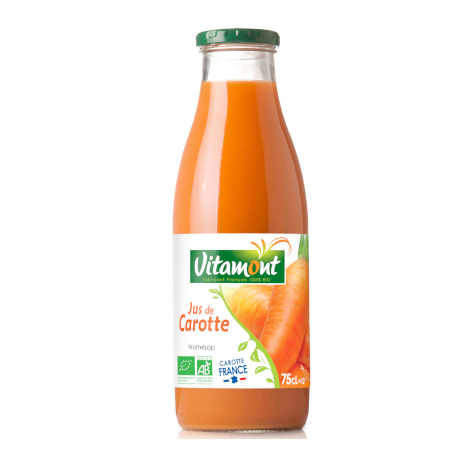 Jus de carotte bio