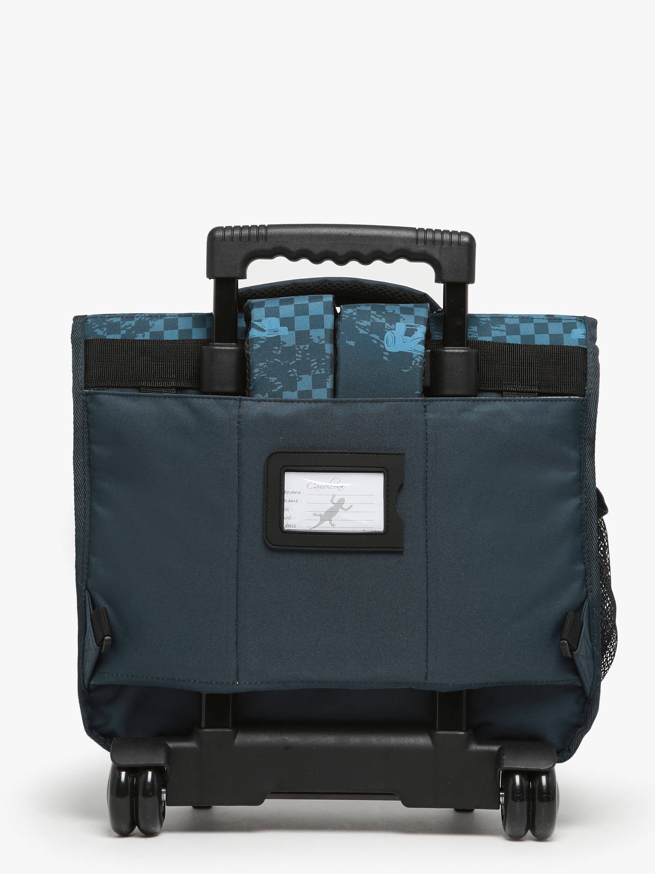 Cartable  roulettes enfant 3 compartiments CAMELEON