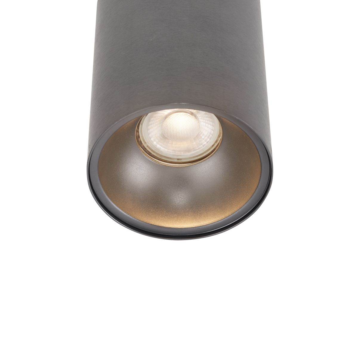 Moderne opbouwspot gunmetal GU10 50mm - Deep