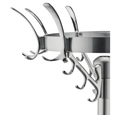 Wirtshausgarderobe Aluminium