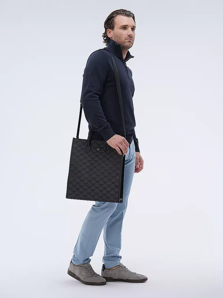 MCM Tasche - Tote Bag HIMMEL Medium grau