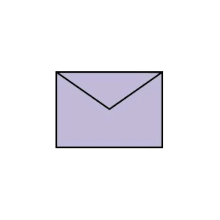 Rössler Coloretti Briefumschläge, C7, lavendel, 5 Stück