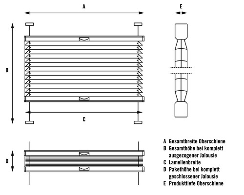 Soluna aluminium jaloezie met zijspanning, zilver, 70x130 cm