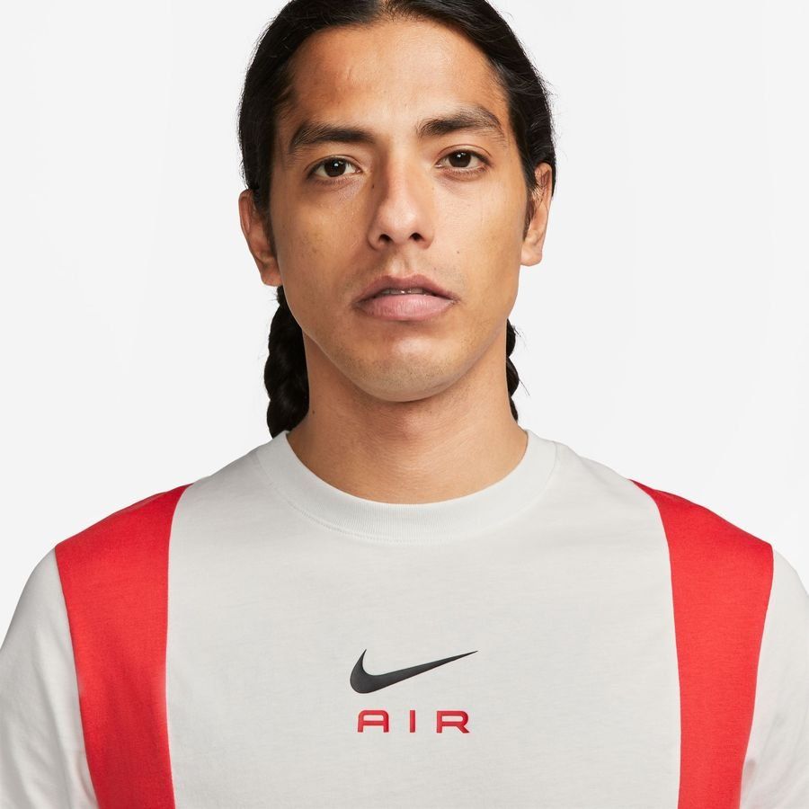 Nike T-Shirt NSW Air - Blanc/Rouge